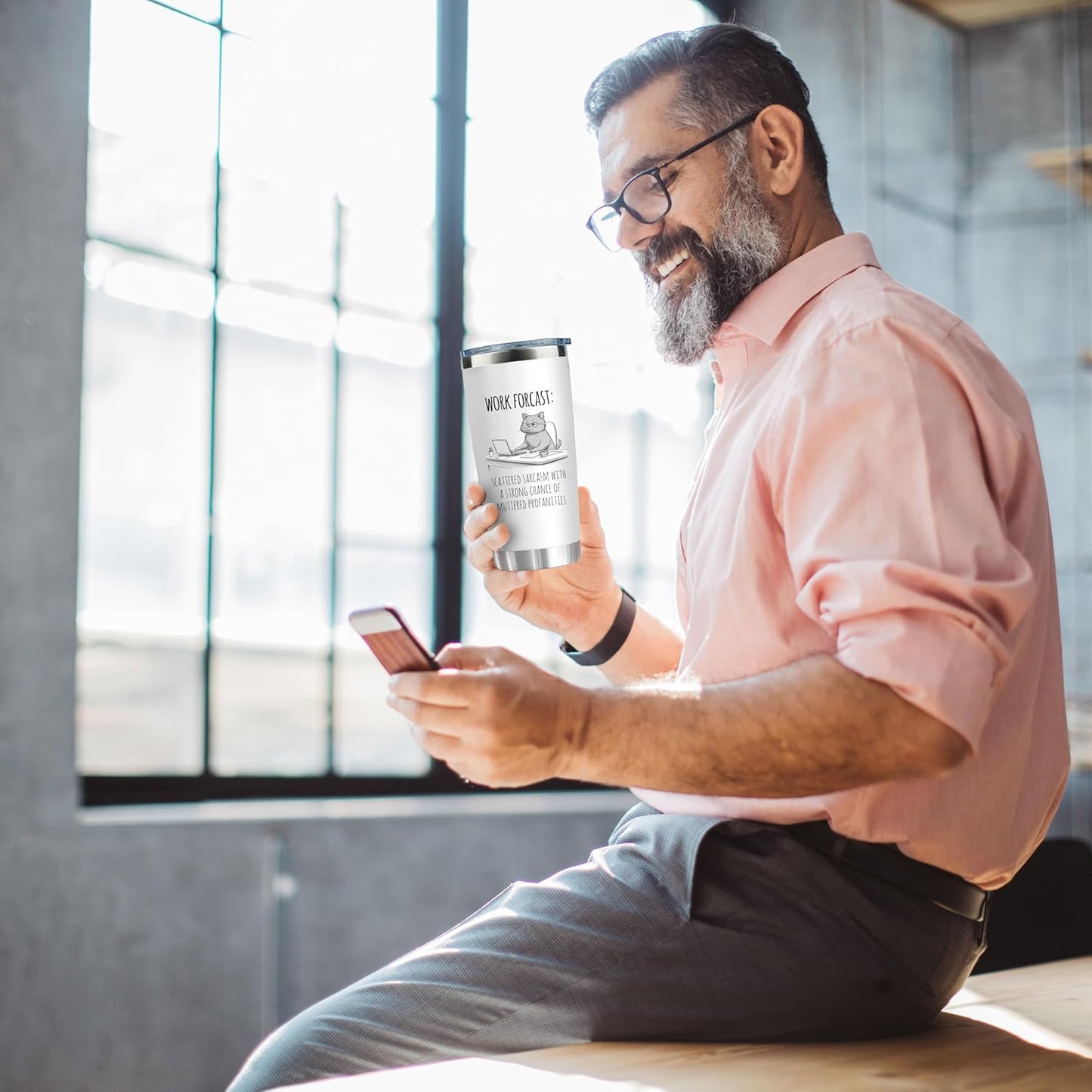 Funny FTS Hidden Message Tumbler 20Oz – Fuck This Shit Mug Sarcasm – Hidden Message Mug - Fuck This Shit Cup Inappropriate Gag Gift For Adults, The Office, Coworkers, Work Besties, Secret Swear Gift