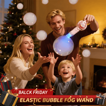 🎅Top Christmas Gift 2025 🎉Magic Elastic Bubble Fog Wand