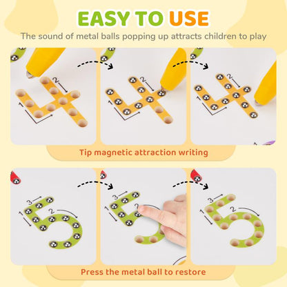 Gamenote Double Sided Magnetic Letters Board