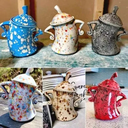 Handmade Canister With Attitude