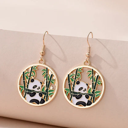 1 Pair Cute Kitten Drop Hook Earrings