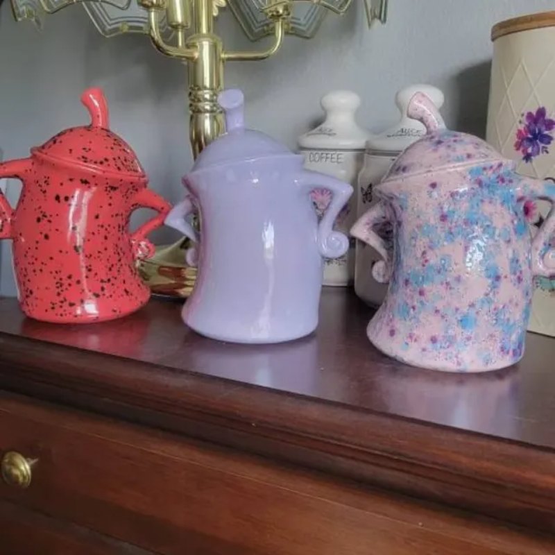 Handmade Canister With Attitude