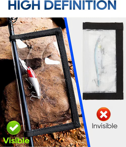 🔥Clear PVC Fishing Lure Wraps for Safety & Store