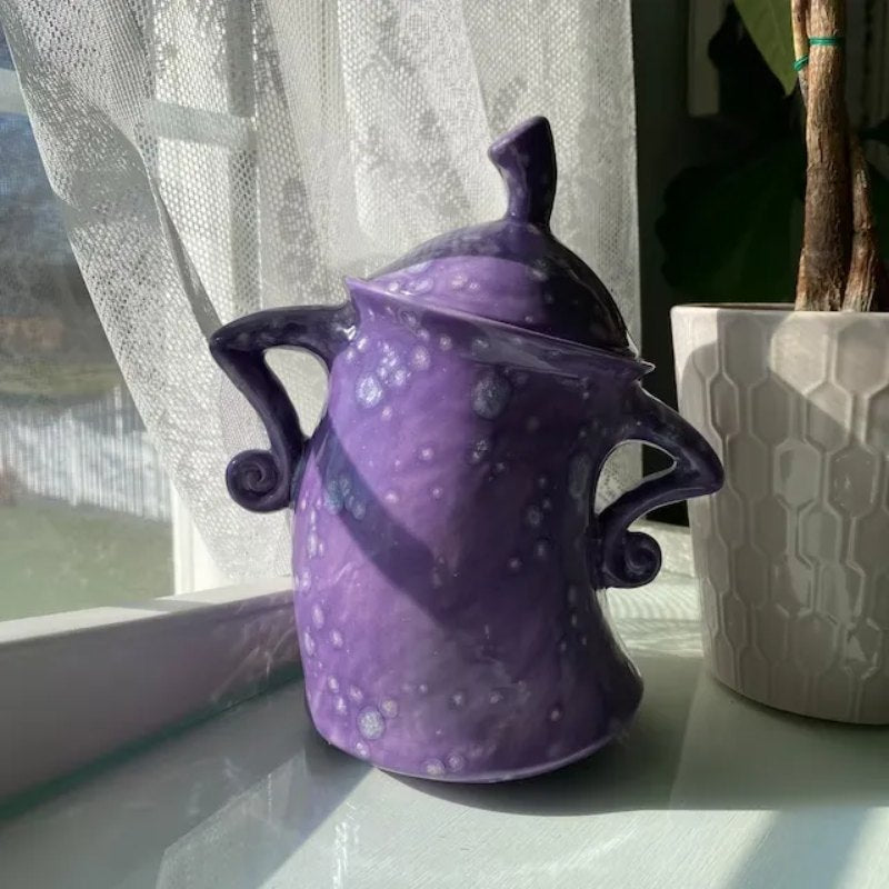 Handmade Canister With Attitude