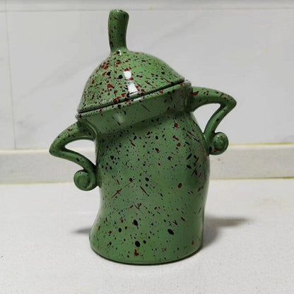 Handmade Canister With Attitude