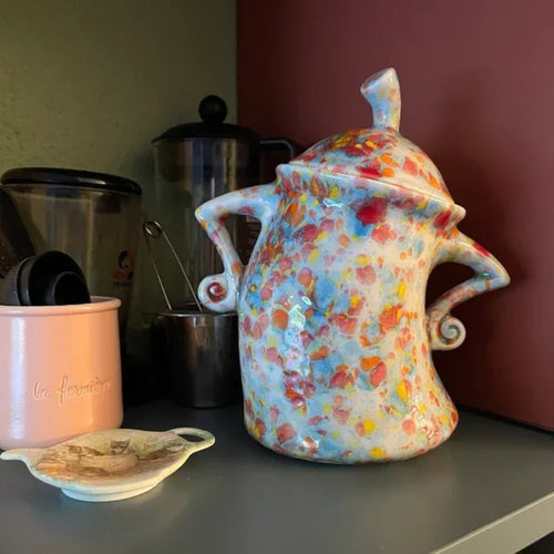 Handmade Canister With Attitude