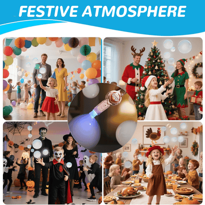 🎅Top Christmas Gift 2025 🎉Magic Elastic Bubble Fog Wand