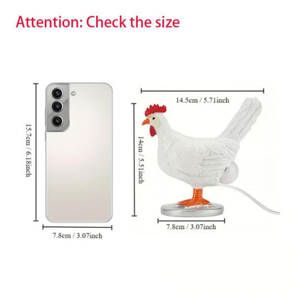 Chicken Design Desktop Decorative Light