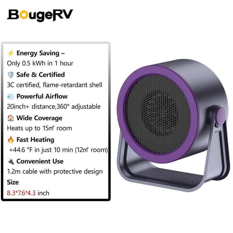BougeRV Heater — Your Ultimate Winter Warmer