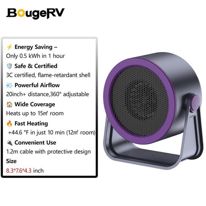 BougeRV Heater — Your Ultimate Winter Warmer