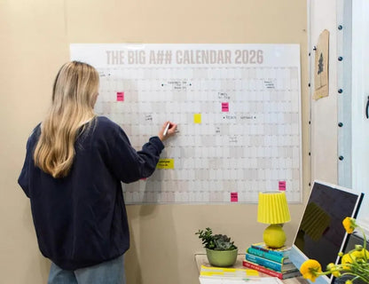 🔥Last Day 49% OFF 📅The Big A## Calendar 2026 - Design Your Amazing 2026!🏃