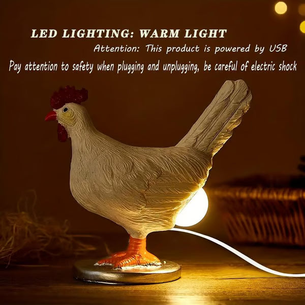 Chicken Design Desktop Decorative Light