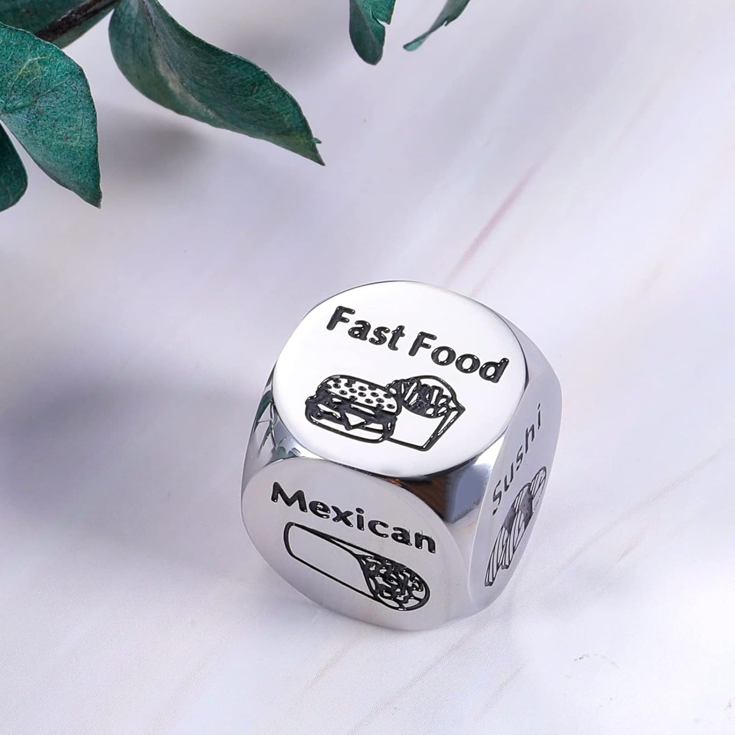 Stunfassoo Date Night Decision Dice – Stainless Steel Couple’s Gift