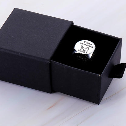 Stunfassoo Date Night Decision Dice – Stainless Steel Couple’s Gift