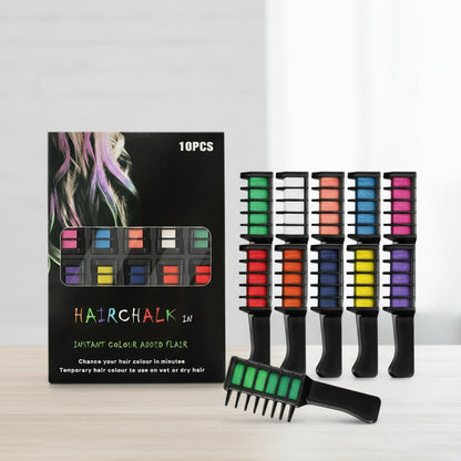🎅Christmas Pre-sale✨Festive Fun Hair Chalk Combs