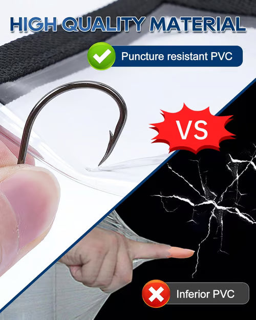 🔥Clear PVC Fishing Lure Wraps for Safety & Store