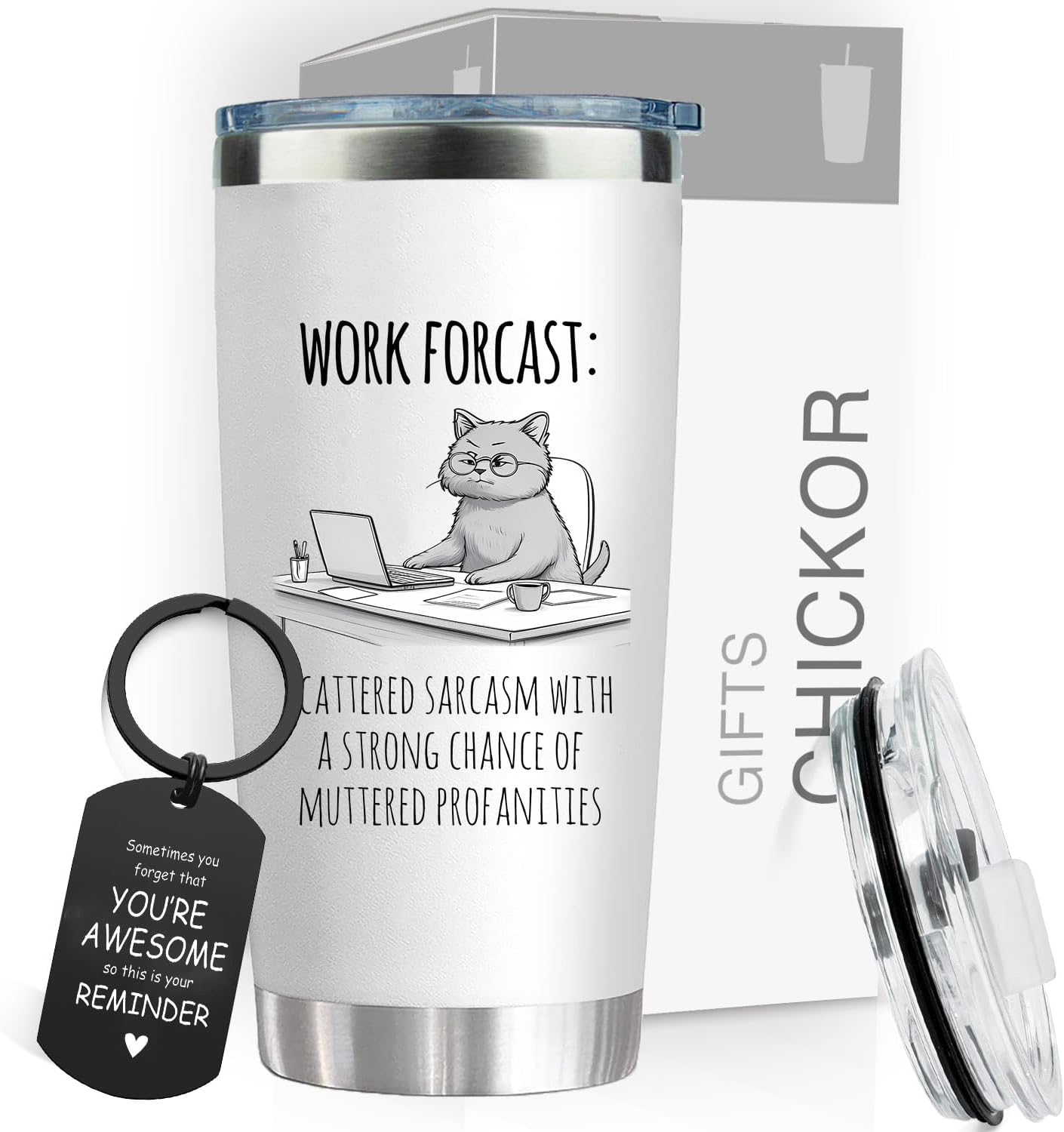 Funny FTS Hidden Message Tumbler 20Oz – Fuck This Shit Mug Sarcasm – Hidden Message Mug - Fuck This Shit Cup Inappropriate Gag Gift For Adults, The Office, Coworkers, Work Besties, Secret Swear Gift