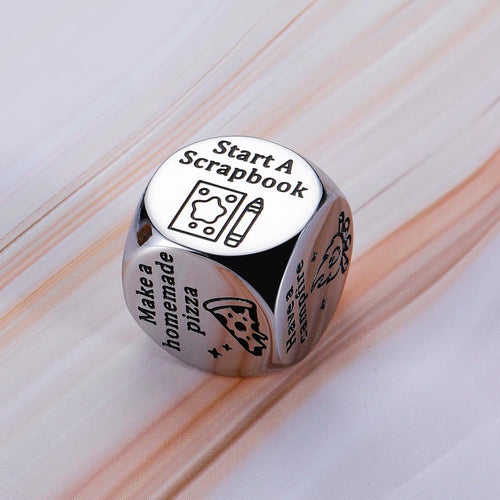Stunfassoo Date Night Decision Dice – Stainless Steel Couple’s Gift