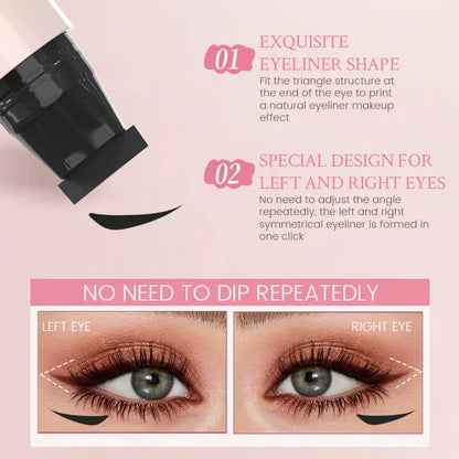 Integrated Rotating Eyeliner Stamp Pen
