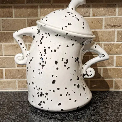 Handmade Canister With Attitude