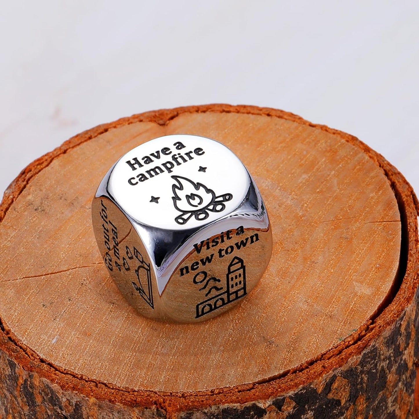 Stunfassoo Date Night Decision Dice – Stainless Steel Couple’s Gift