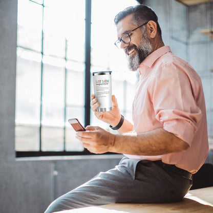 Funny FTS Hidden Message Tumbler 20Oz – Fuck This Shit Mug Sarcasm – Hidden Message Mug - Fuck This Shit Cup Inappropriate Gag Gift For Adults, The Office, Coworkers, Work Besties, Secret Swear Gift