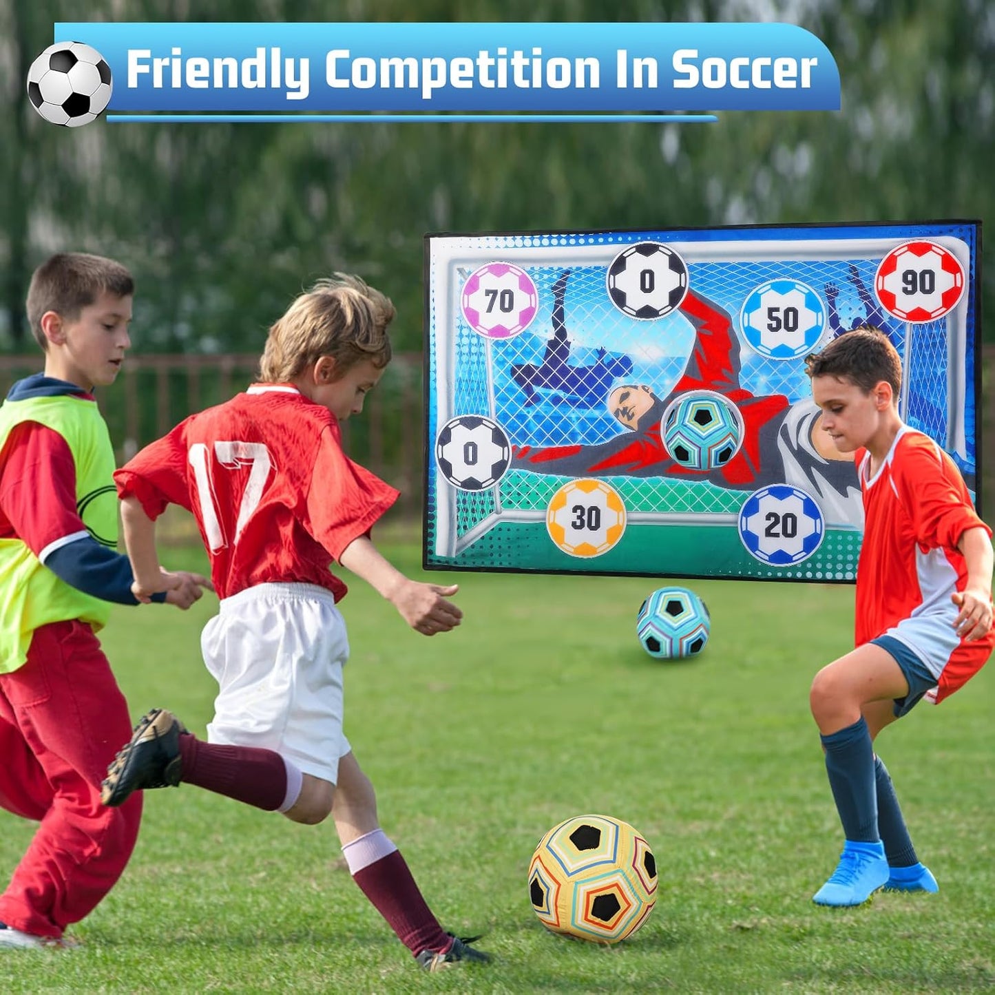 ⚽Toy Soccer Ball Game Set for Boys and Girls