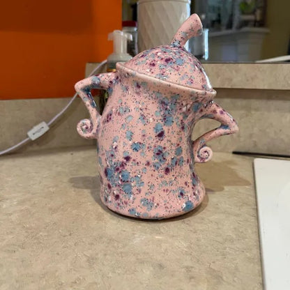 Handmade Canister With Attitude