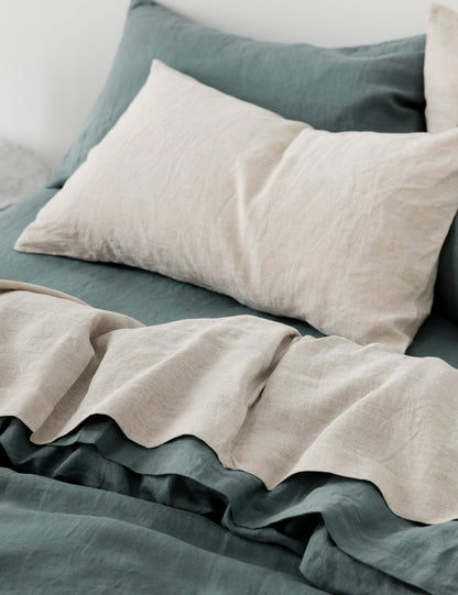 European Flax Linen Pillowcases (Set of 2) by Cultiver