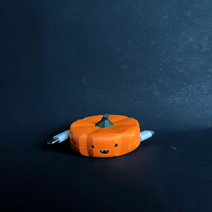 🎃Halloween Limited-Time Sale 50% OFF🔥Pumpkin Pebble Automatic cable winder