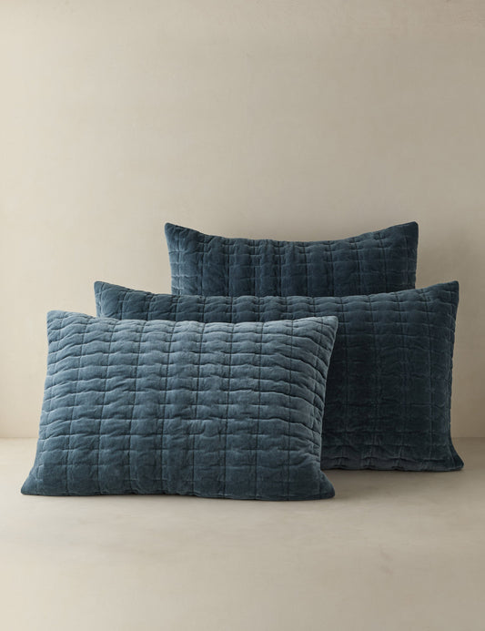 Anderson Velvet Quilted Sham