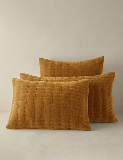 Anderson Velvet Quilted Sham