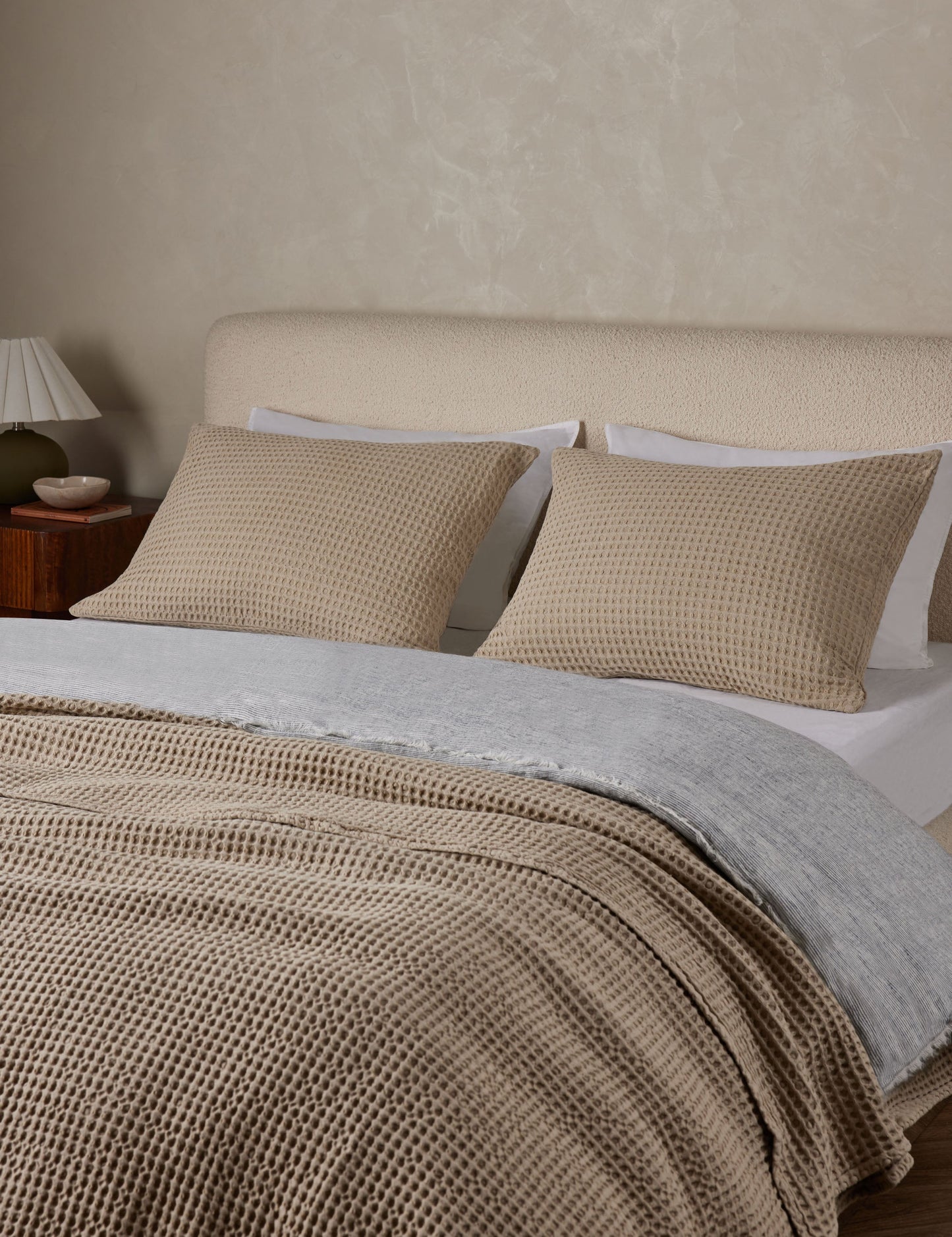 Zuma Cotton Waffle Weave Sham by Pom Pom at Home