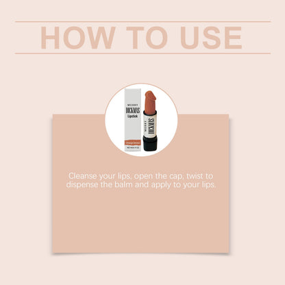 Christmas Secret Party Lipstick Collection — silky smooth, naturally pigmented, and matte with no smudging.