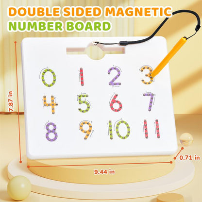 Gamenote Double Sided Magnetic Letters Board