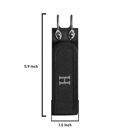 2Pcs Metal Hook Tactical Elastic Belt