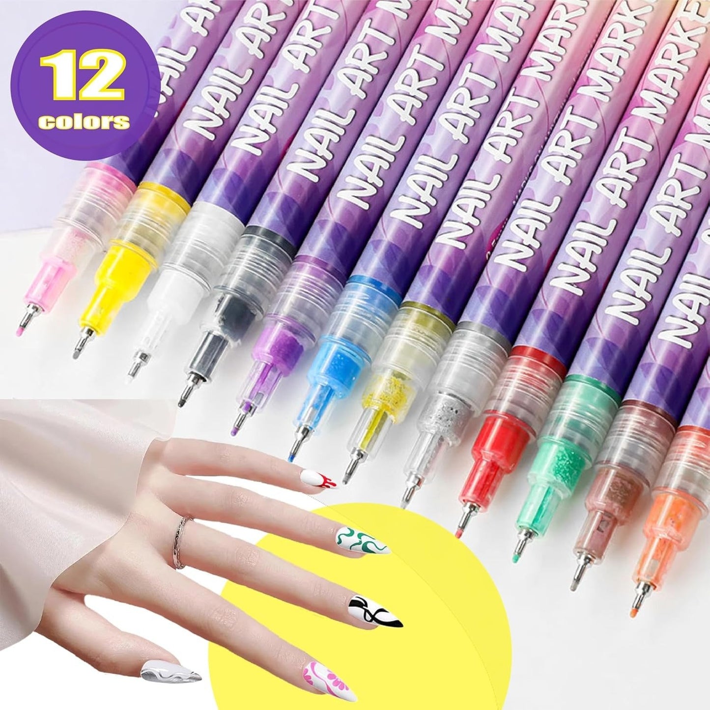 🔥🎁Nail Doodle Pen: Unleash Your Inner Nail Artist 🎨💅