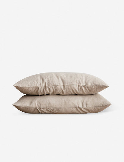 European Flax Linen Pillowcases (Set of 2) by Cultiver