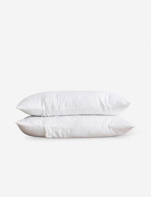 European Flax Linen Pillowcases (Set of 2) by Cultiver