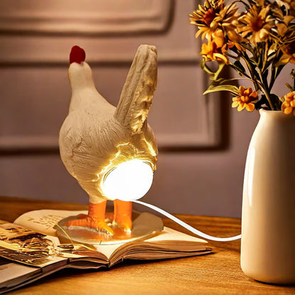 Chicken Design Desktop Decorative Light