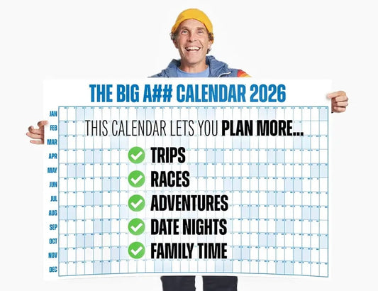 🔥Last Day 49% OFF 📅The Big A## Calendar 2026 - Design Your Amazing 2026!🏃