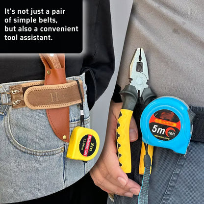 2Pcs Metal Hook Tactical Elastic Belt