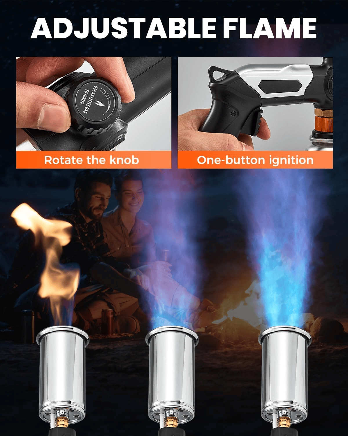 🔥BLACK FRIDAY 49% OFF💥Powerful Propane Torch - 2732°F High Temp Flame(Buy 2 Free Shipping)