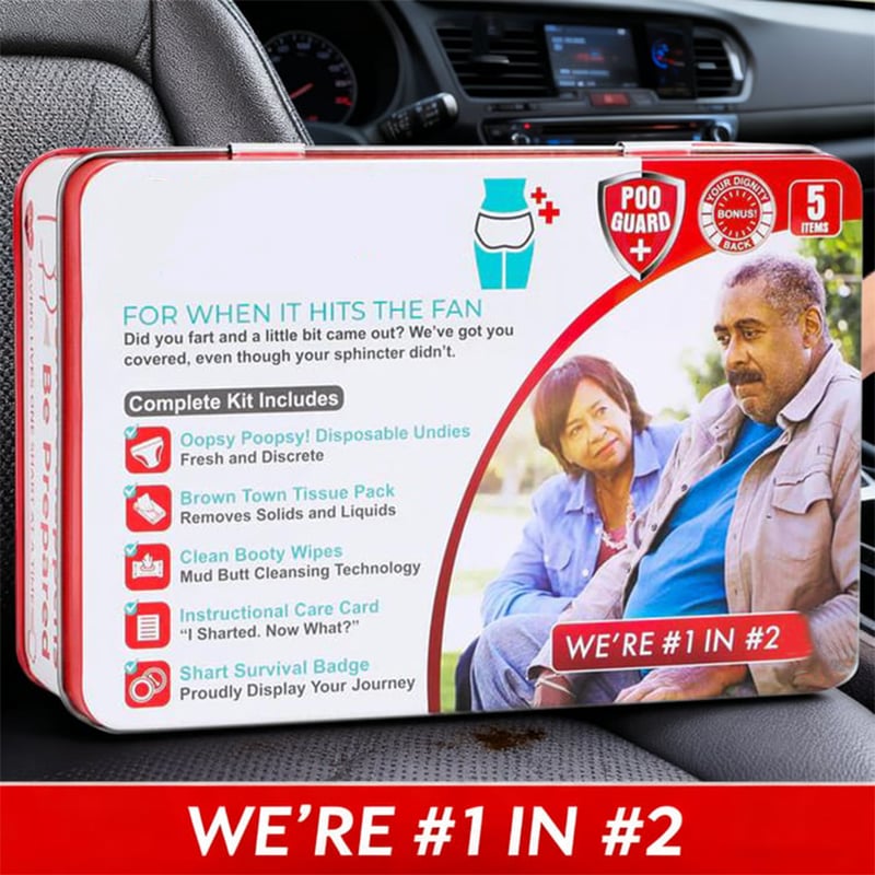 🚨 Emergency Shart Kit - Because Life's Little Accidents Happen! 😅